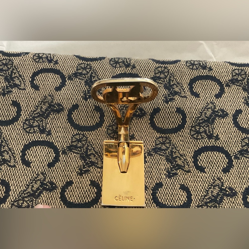 CELINE Vintage Horse Carriage Long Wallet – Archive Era. Made in Italy - Picture 3 of 14
